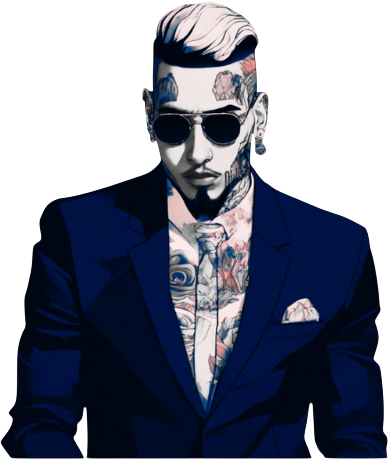 Nuovo logo di MusicUrbanReggaeton , l'immagine rappresenta il logo del mio brand che tratta musica reggaeton e latin pop